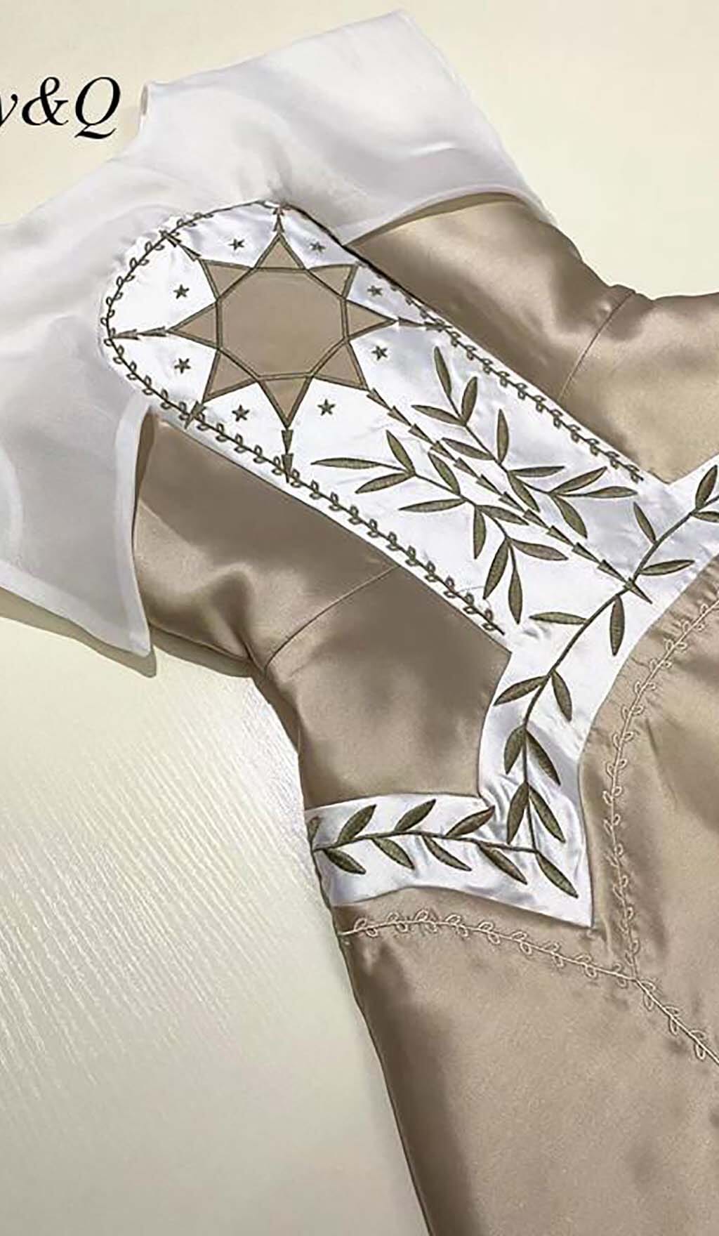 STITCHING-A-LINE-MINI-DRESS-IN-KHAKI-4 STITCHED A-LINE KHAKI MINI DRESS FOR EVENTS