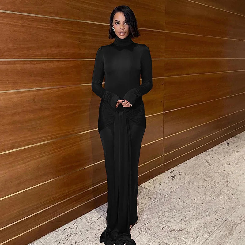 MICAH MAXI DRESS: ELEGANT A-LINE COCKTAIL