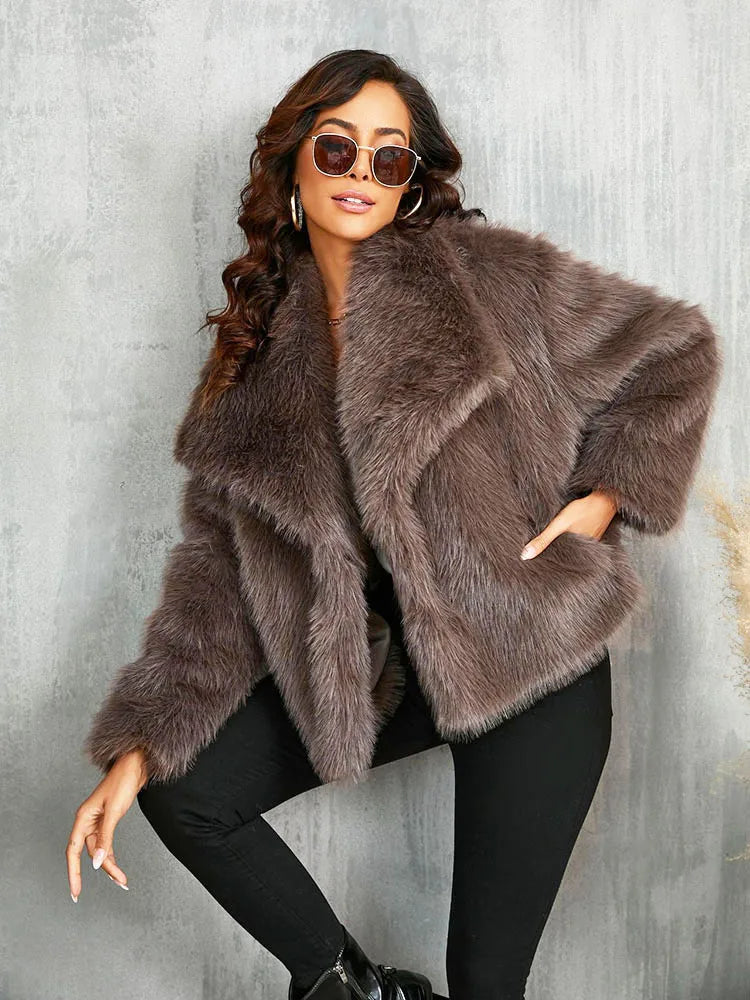 Sb52d3ba425904436a5cb979ba2c1108el CARINA FAUX FUR JACKET, COZY EVENING STYLE