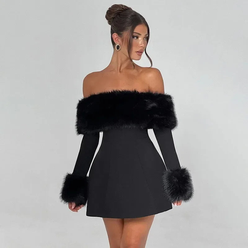 MYLEE MINI DRESS, FIT & FLARE COCKTAIL