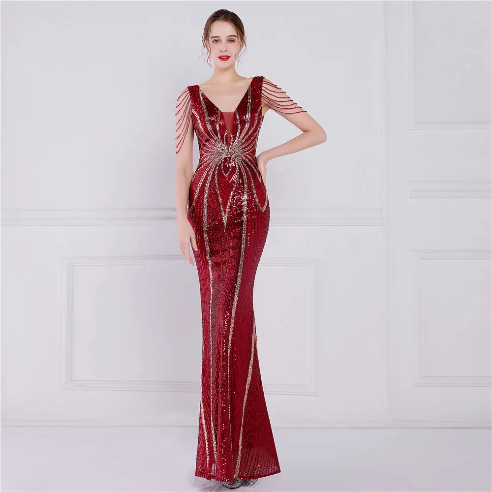 PAITYN MAXI DRESS: ELEGANT A-LINE SILHOUETTE FOR WEDDING GUEST