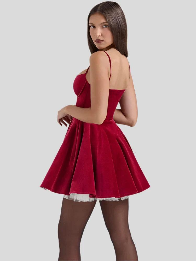 SOPHIA MINI DRESS: CHIC COCKTAIL PARTY SILHOUETTE