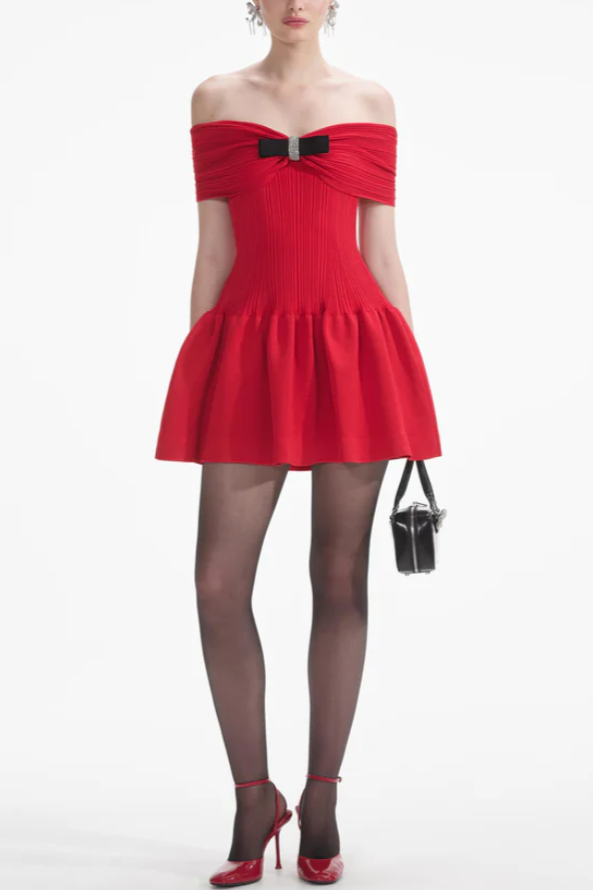 Screenshot2024-08-15172417 RED KNIT BOW MINI DRESS FOR PARTY