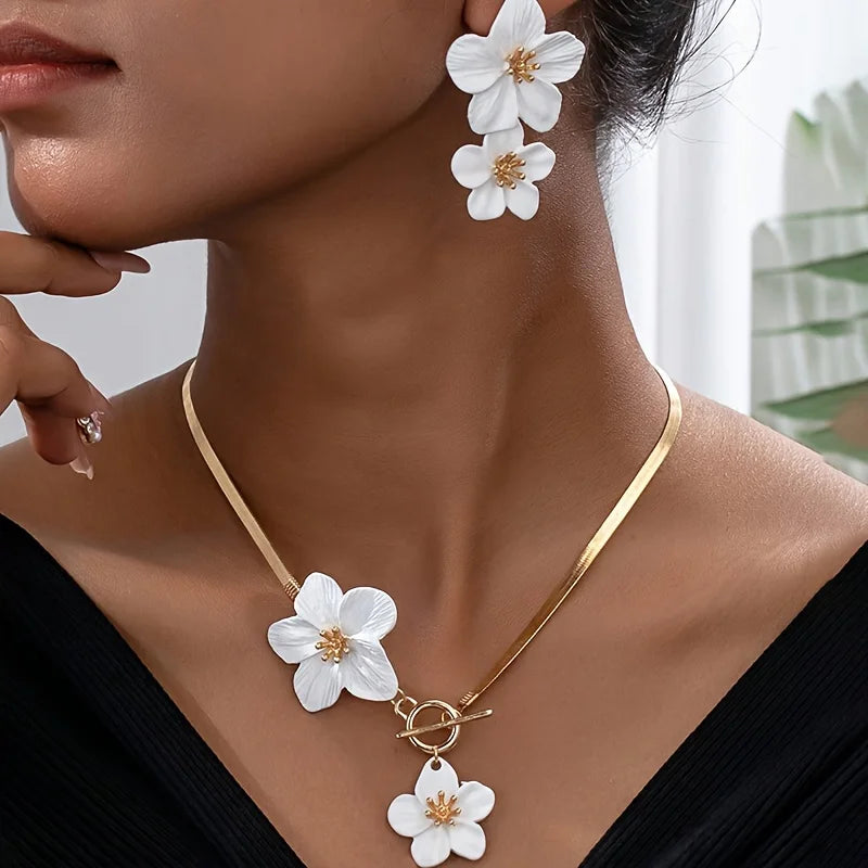 GLAM MELANY JEWELRY SET FOR EVENING PARTY
