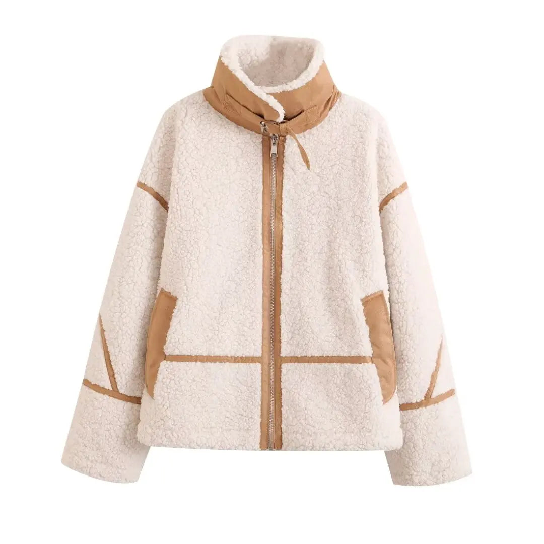 MONIQUE COAT - LONG WOOL TRENCH FOR WINTER