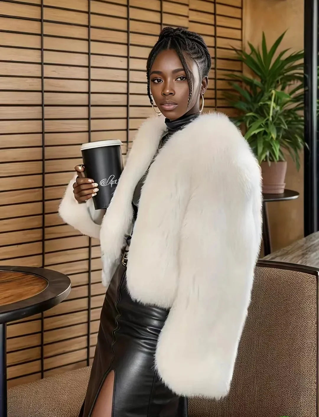 CRISTINA FAUX FUR COAT: LUXE OVERSIZED WINTER OUTERWEAR
