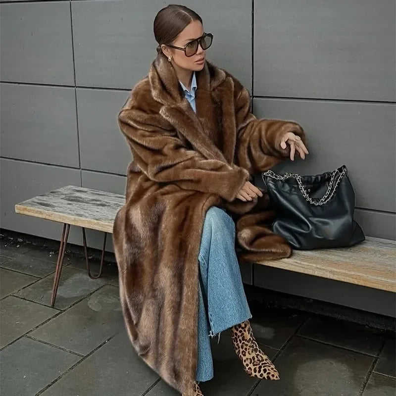 Se0367ab9b91a46ec8d5228570d42b3a5X CHEYANNE FAUX FUR COAT: LONG, LUXE, WINTER PARTY