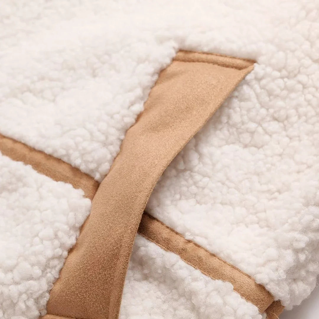 MONIQUE COAT - LONG WOOL TRENCH FOR WINTER