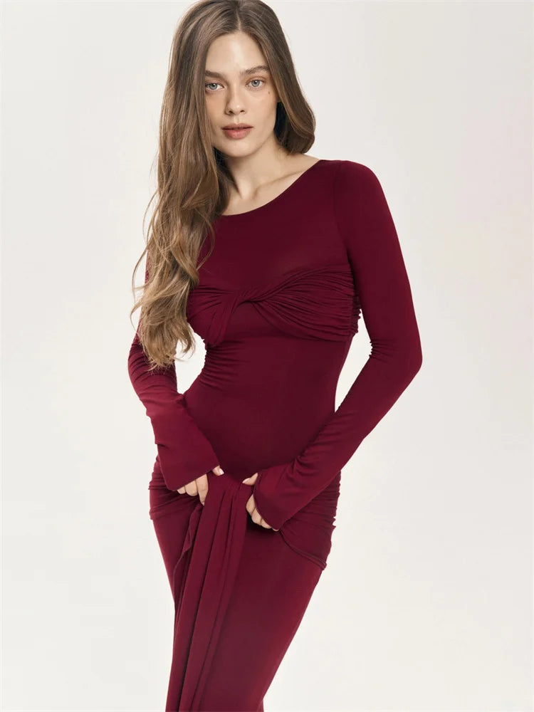 RYLEE MAXI DRESS: ELEGANT A-LINE FOR WEDDING GUEST