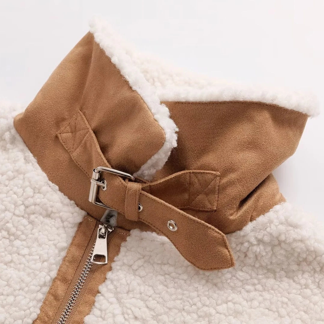 MONIQUE COAT - LONG WOOL TRENCH FOR WINTER