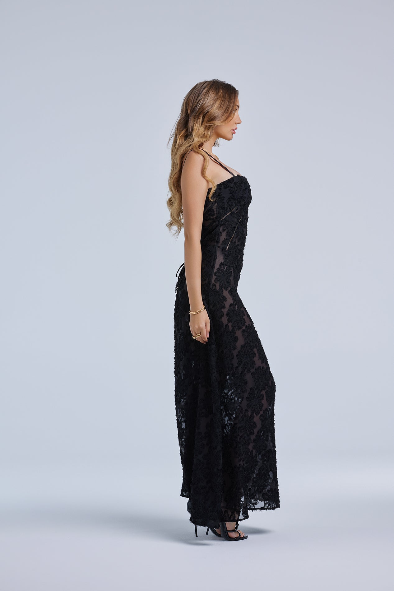 SERENA FLORAL MAXI DRESS FOR WEDDING GUEST