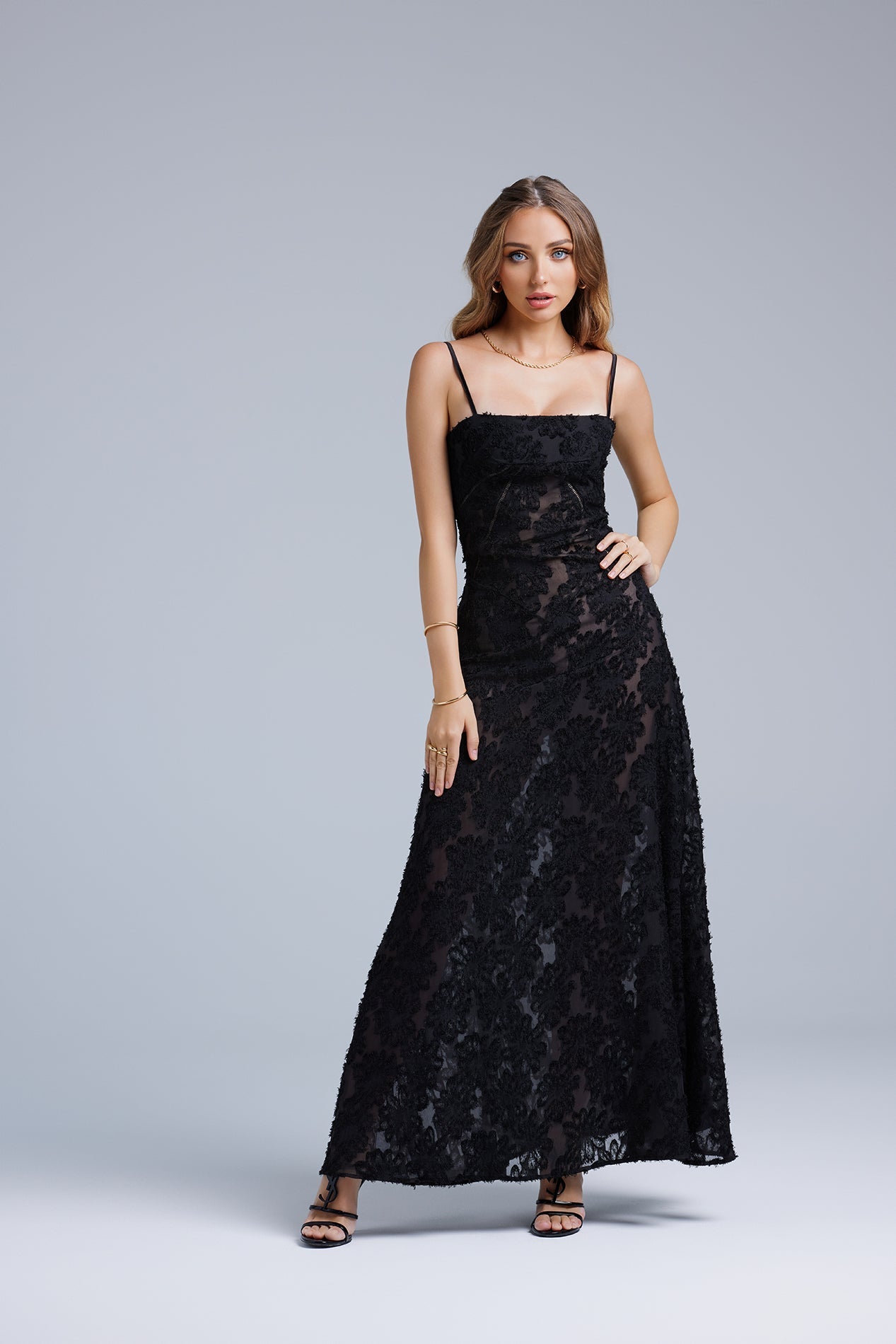 Serena_Black_23 SERENA FLORAL MAXI DRESS FOR WEDDING GUEST
