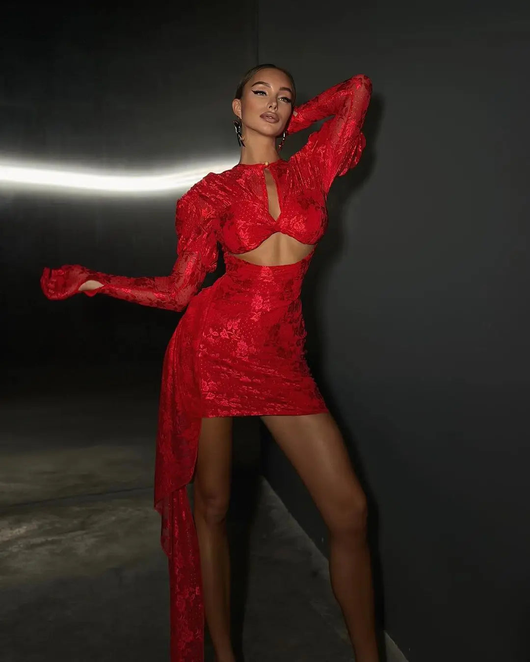 GRACE MINI DRESS, COCKTAIL PARTY, A-LINE SILHOUETTE
