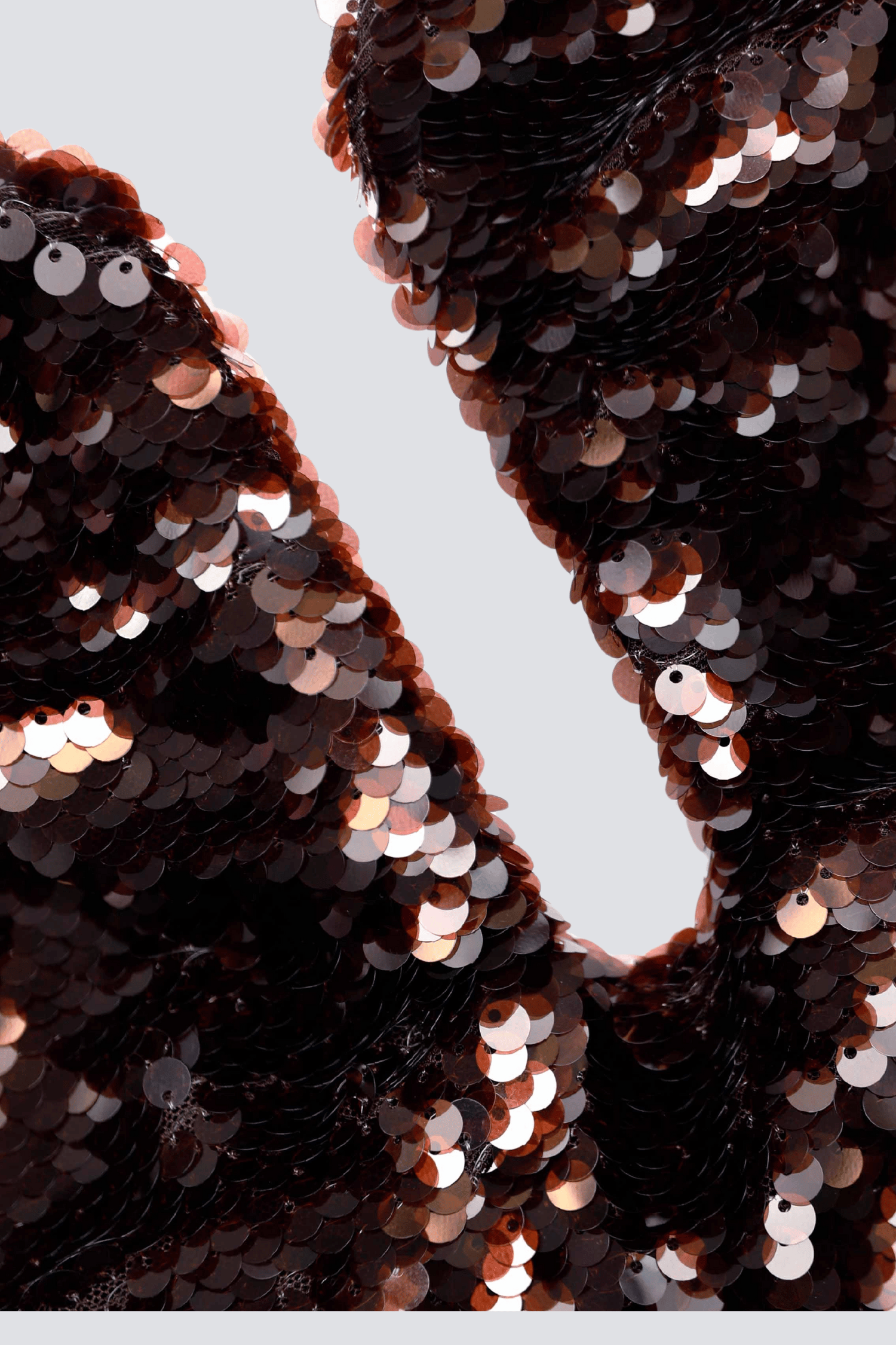 SOLVAY SEQUIN OFF-SHOULDER MAXI DRESS