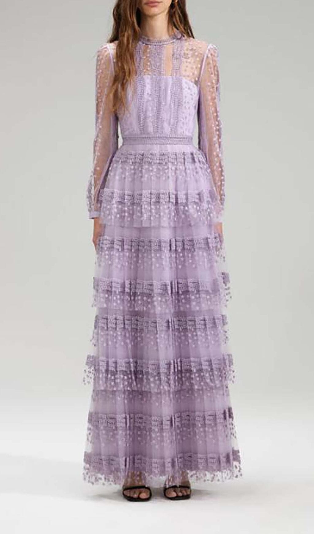 TIERED-LACE-MAXI-DRESS-IN-LILAC-2 TIERED LACE MAXI DRESS LILAC | ELEGANT WEDDING GUEST