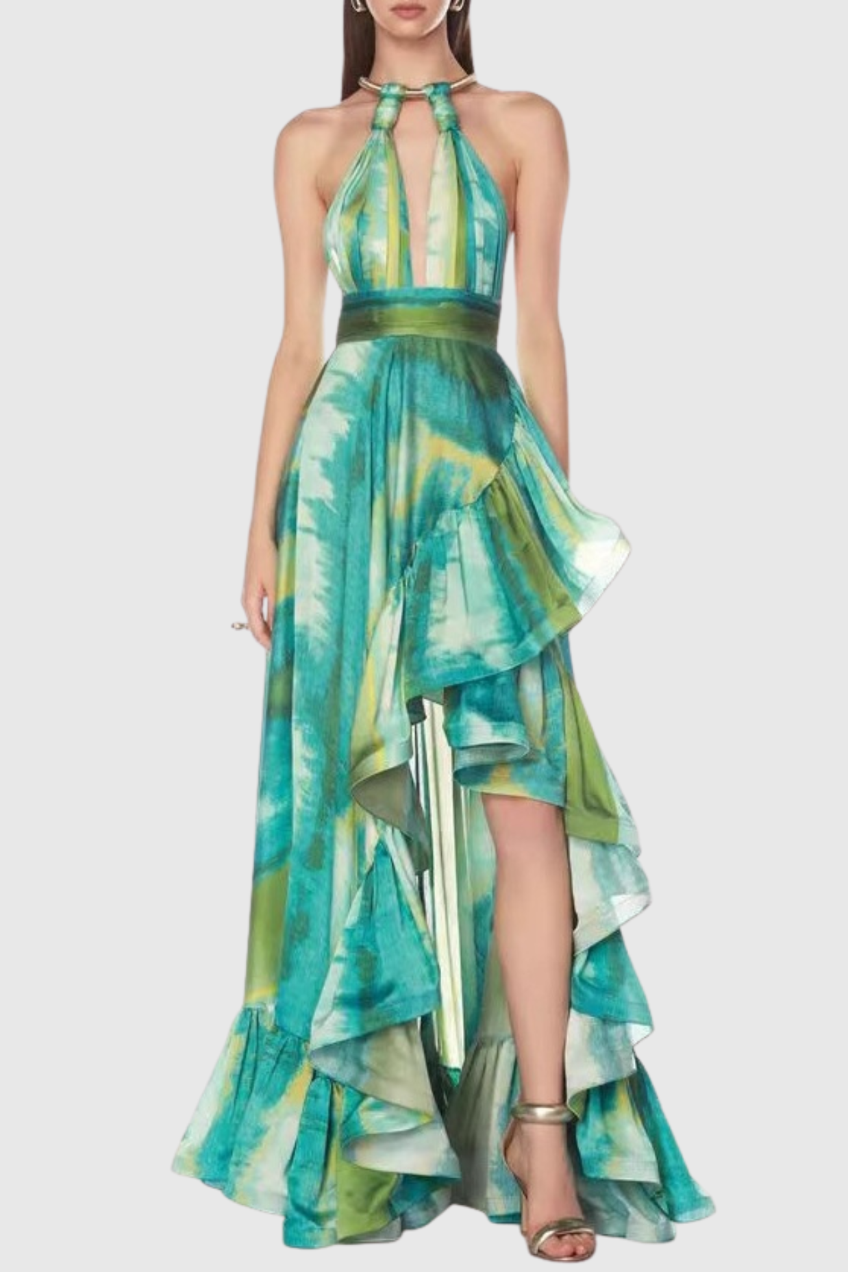 ThataHalterPrintedCutoutRuffleMaxiDress_3 HALTER PRINTED RUFFLE MAXI DRESS FOR BEACH