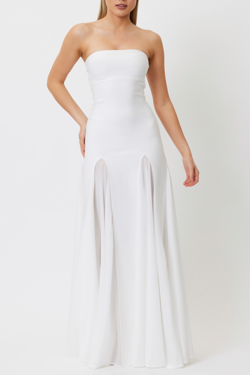 TletaLaceOffShoulderMaxiDress3_7febd33b-0418-4b39-96a1-871a9bf49136 DIMIYA STRAPLESS MESH MAXI BANDAGE DRESS
