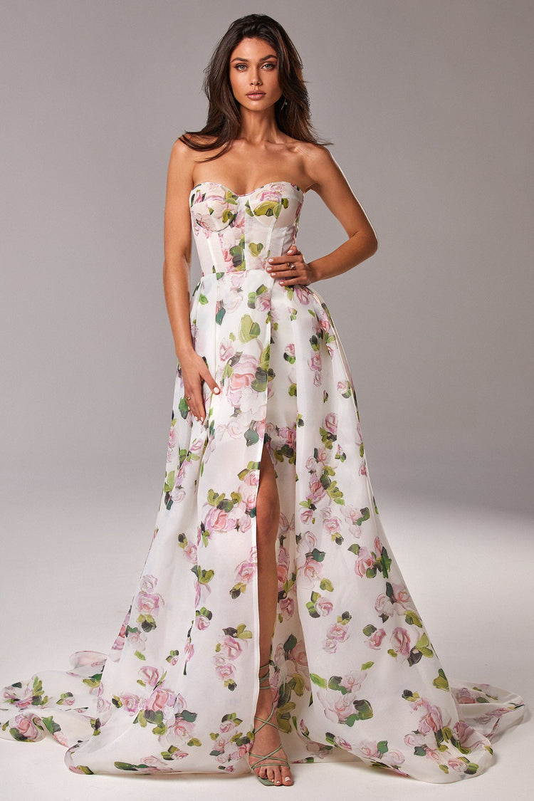 TrinityPrintedStraplessMaxiDress_6 TRINITY PRINTED STRAPLESS MAXI DRESS, SUMMER PARTY