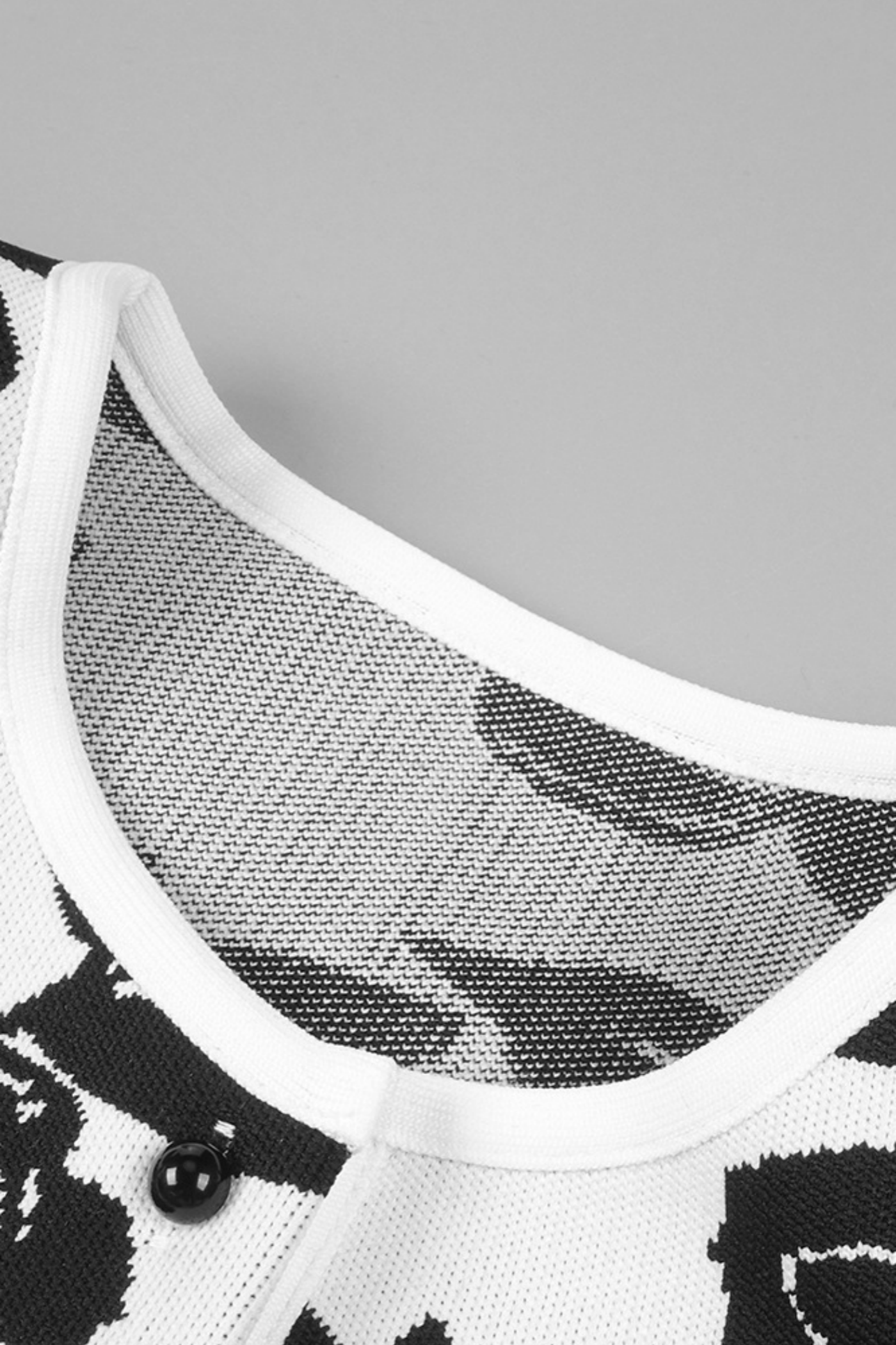VERNON JACQUARD BANDAGE TWO-PIECE SET FOR PARTIES