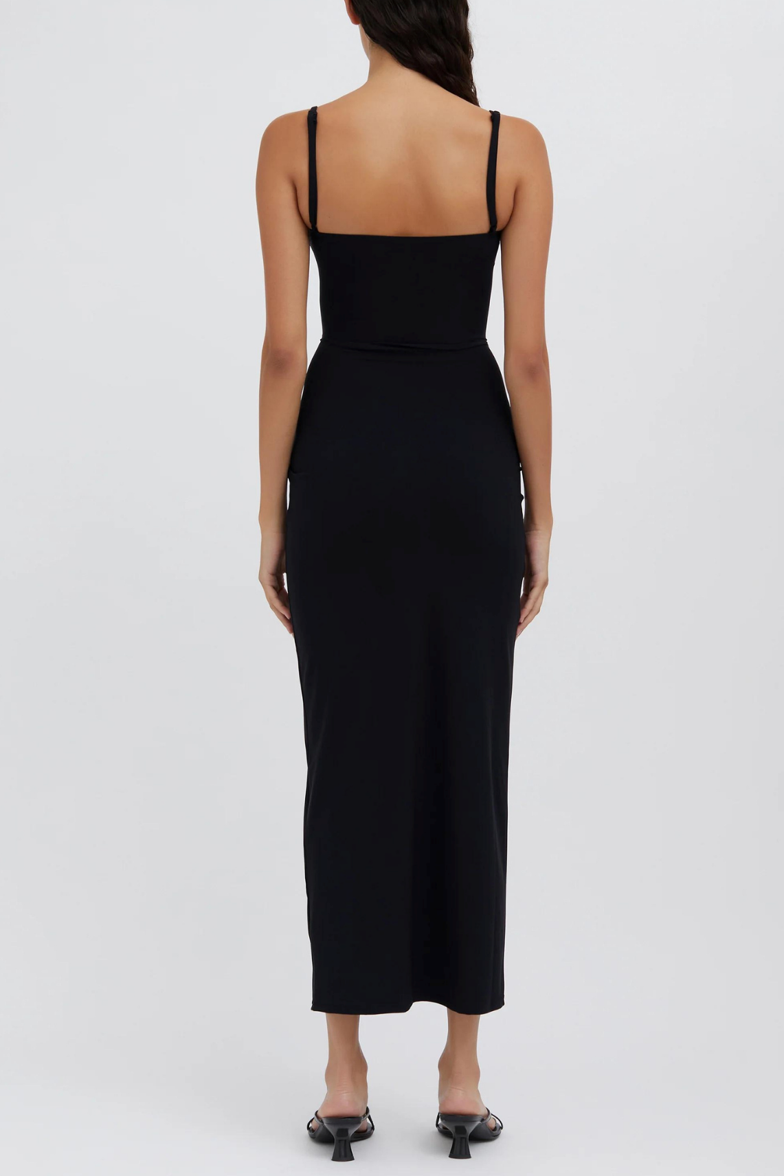 VIVIAN PIERCED CUTOUT MAXI DRESS - ORBIT SILHOUETTE EVENING