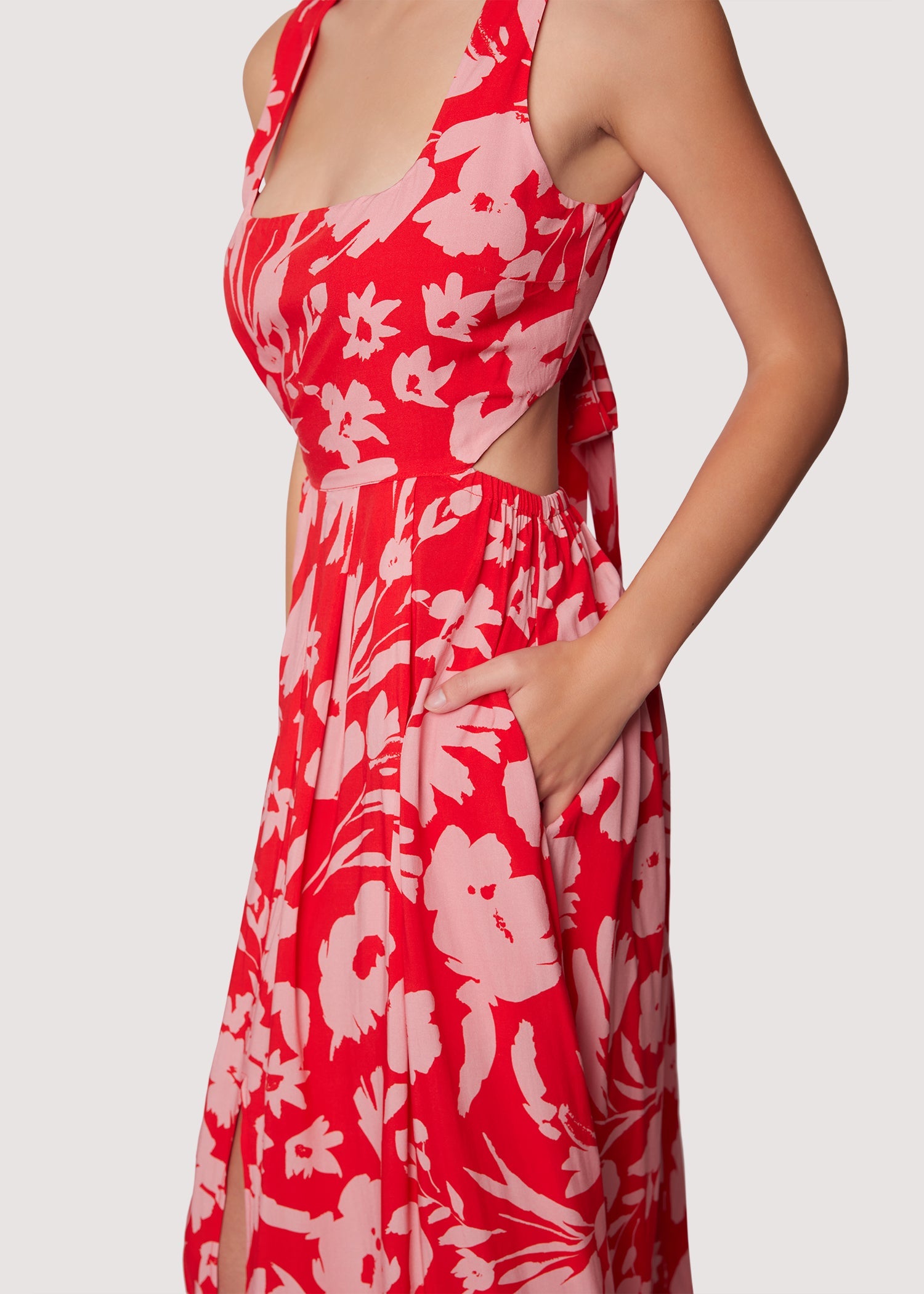 STILL THE ONE MAXI DRESS - ELEGANT A-LINE COCKTAIL