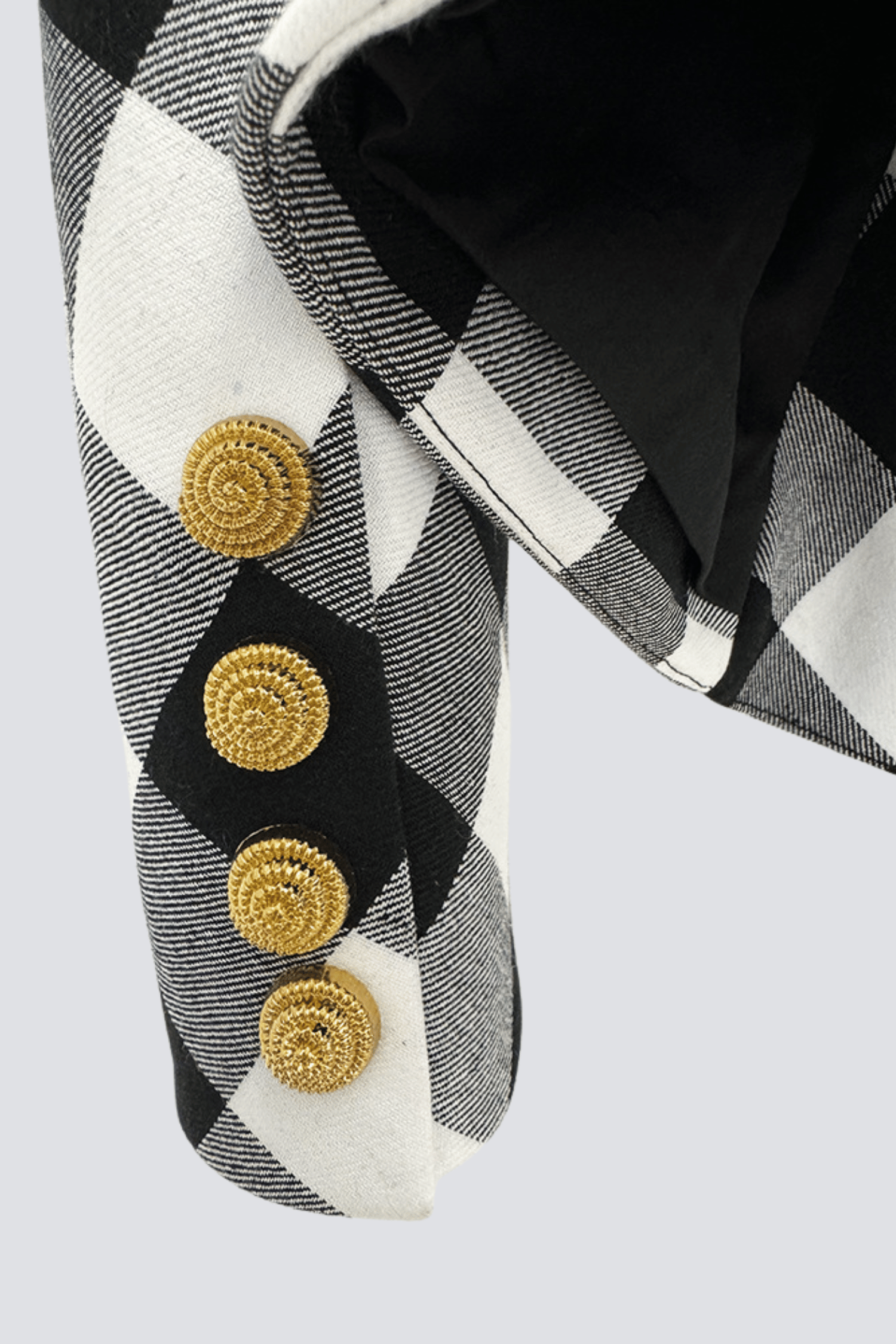 WYATT GINGHAM BLAZER – STRUCTURED WEDDING JACKET