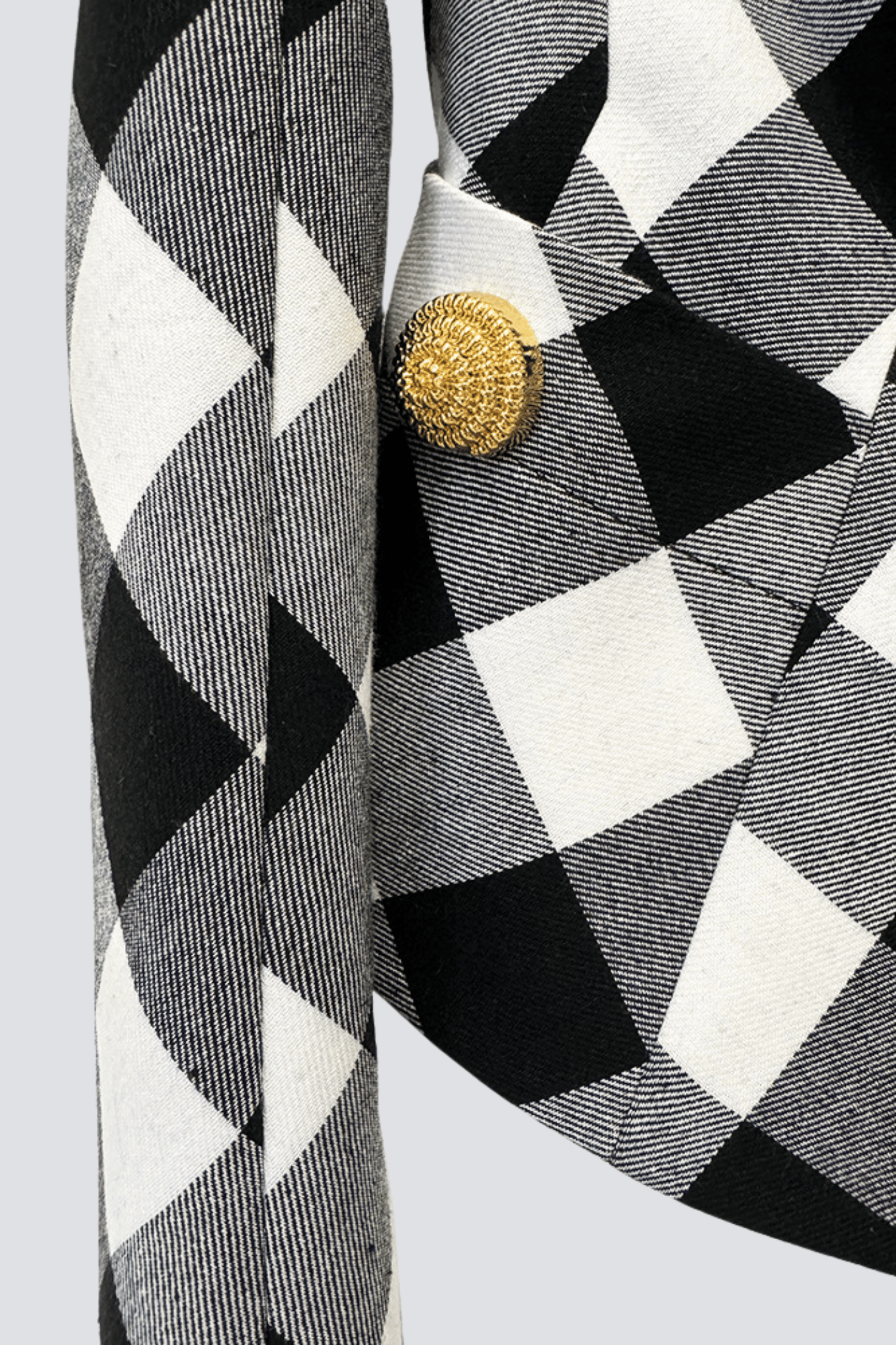 WYATT GINGHAM BLAZER – STRUCTURED WEDDING JACKET