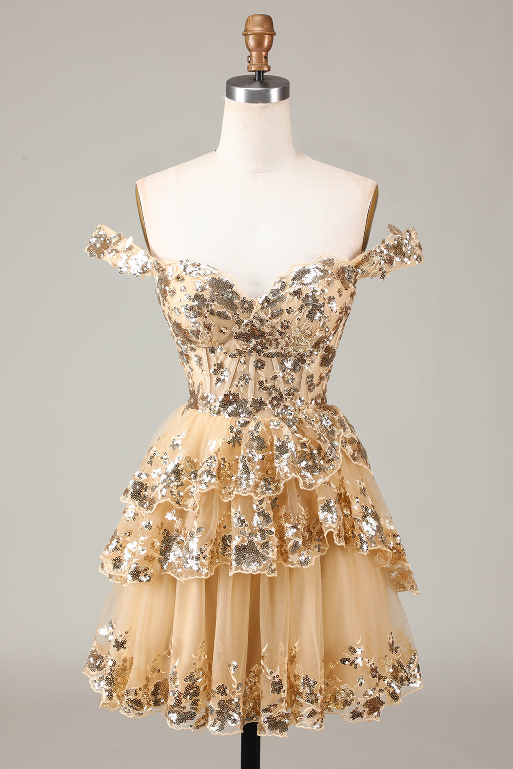 YYZL692_Golden_1_first_1f0fe37d-8373-4f5d-b930-d74a10b63e8e SHIMMERY GOLD CORSET LACE A-LINE HOMECOMING DRESS