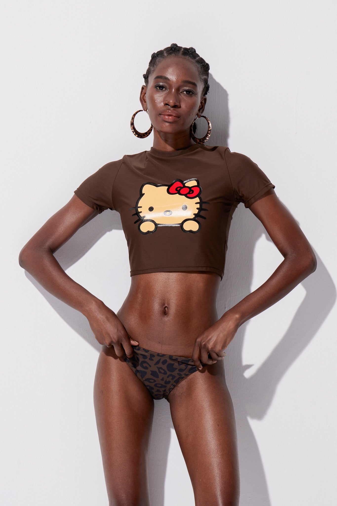 Yoda_Leopard_Print_Halter_Neck_Swimwear_5 LEOPARD HALTER NECK SWIMWEAR, VINTAGE BIKINI
