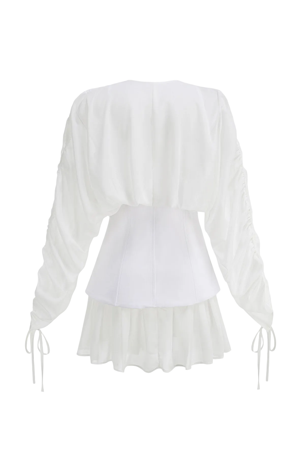 ZORION CORSET MESH MINI DRESS FOR PARTY
