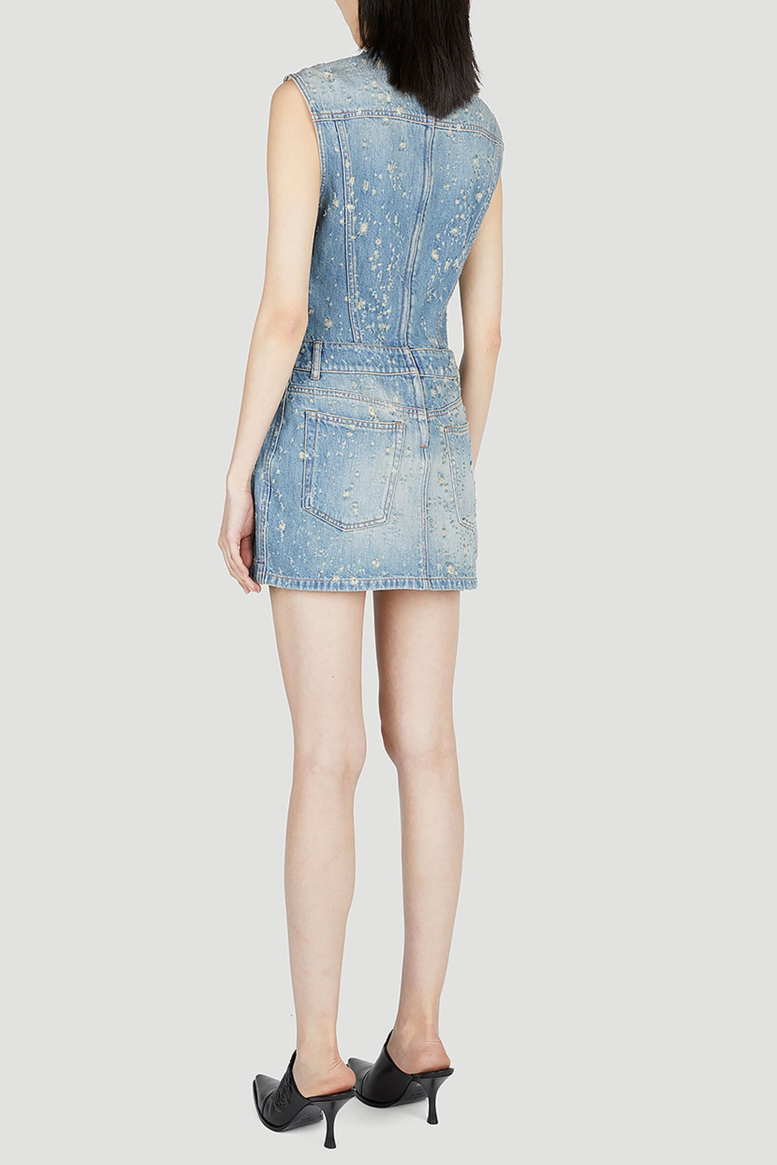 TUNIC MINI DRESS BLUE CASUAL DAY WEAR