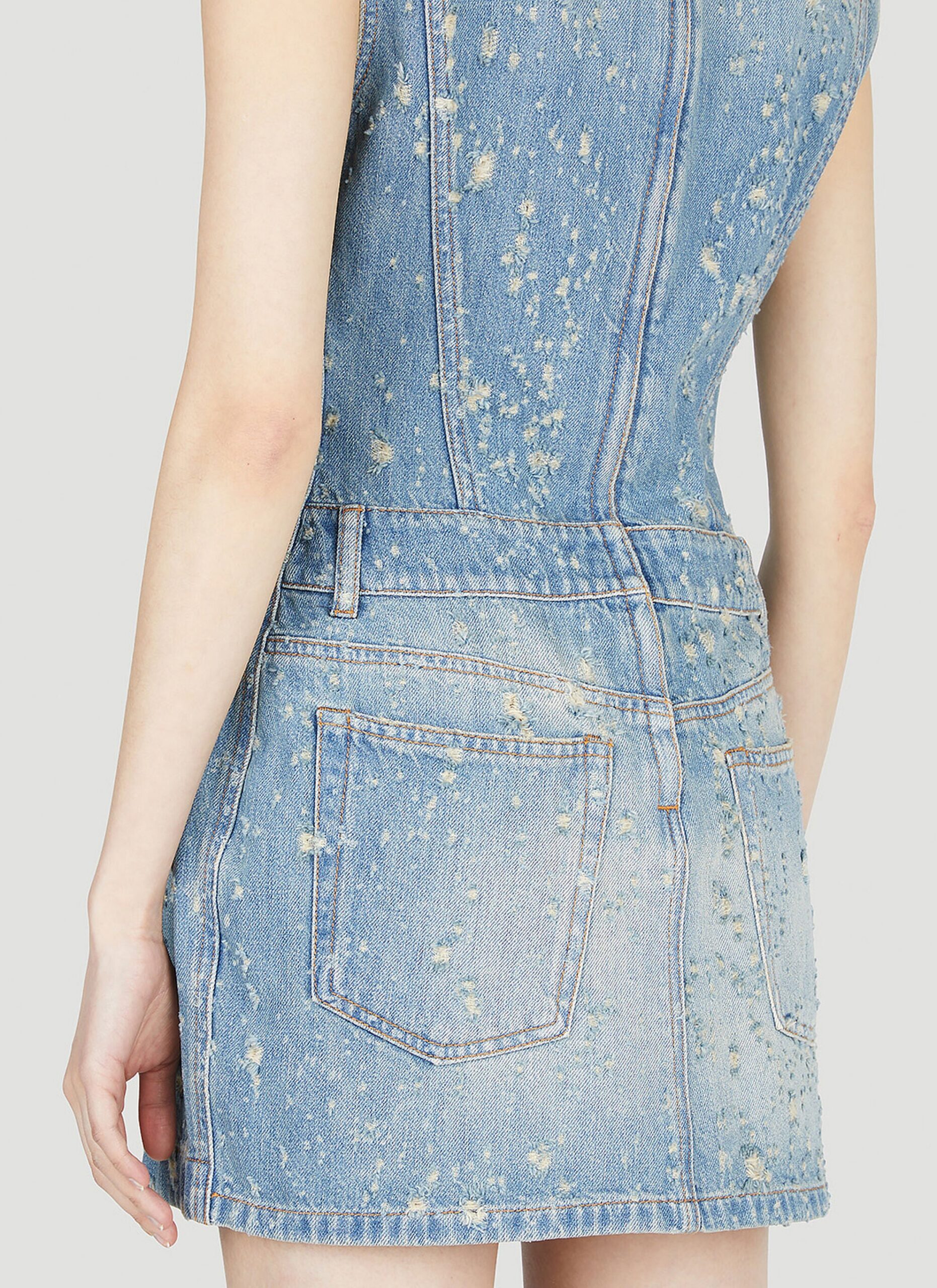 TUNIC MINI DRESS BLUE CASUAL DAY WEAR