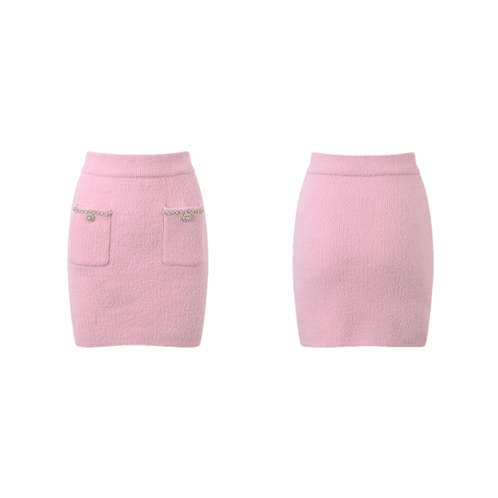 PINK MATCHING SET: BLAZER & SKIRT FOR EVENTS