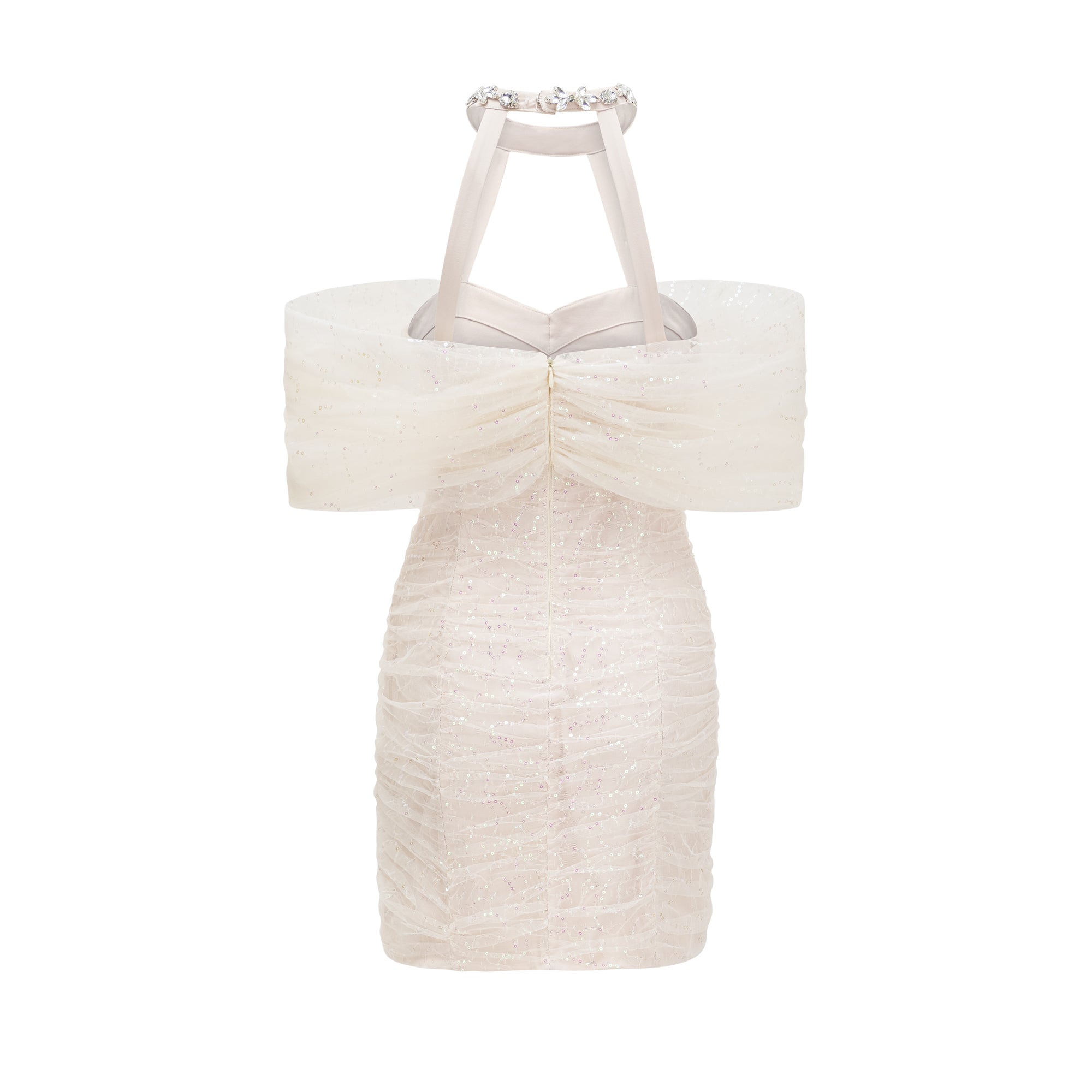 AIHILIN DRESS - ASYMMETRIC MINI, COCKTAIL PARTY