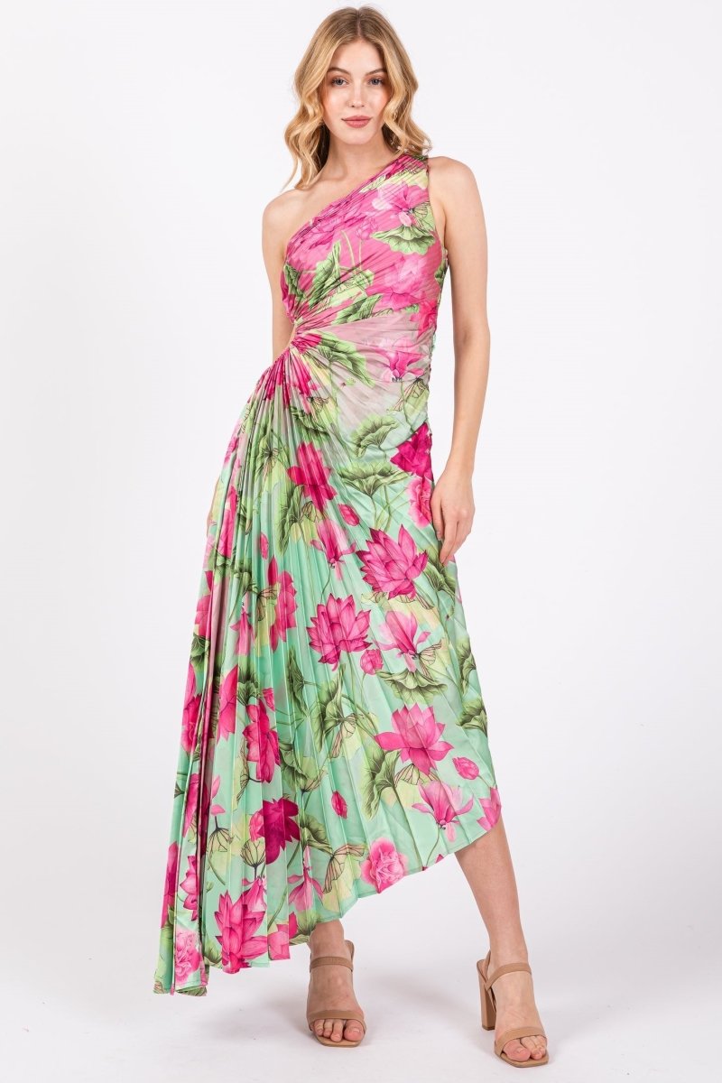amanda-pleated-cut-out-midi-dress-sd00707123114-multi-s-sunfere-522563 AMANDA PLEATED CUT-OUT MIDI DRESS FOR EVENING