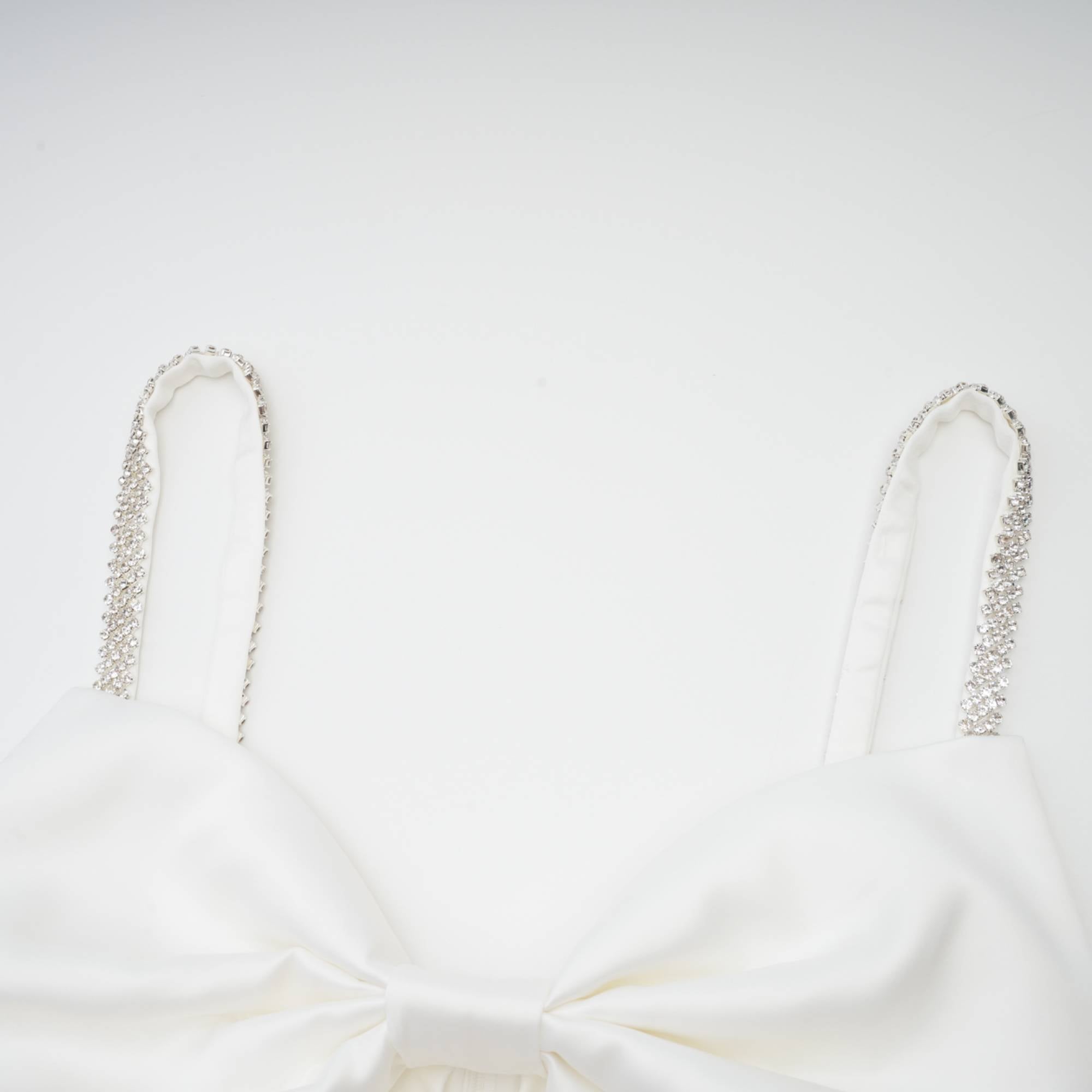 WHITE ANASTASIA MINI DRESS FOR COCKTAIL PARTY