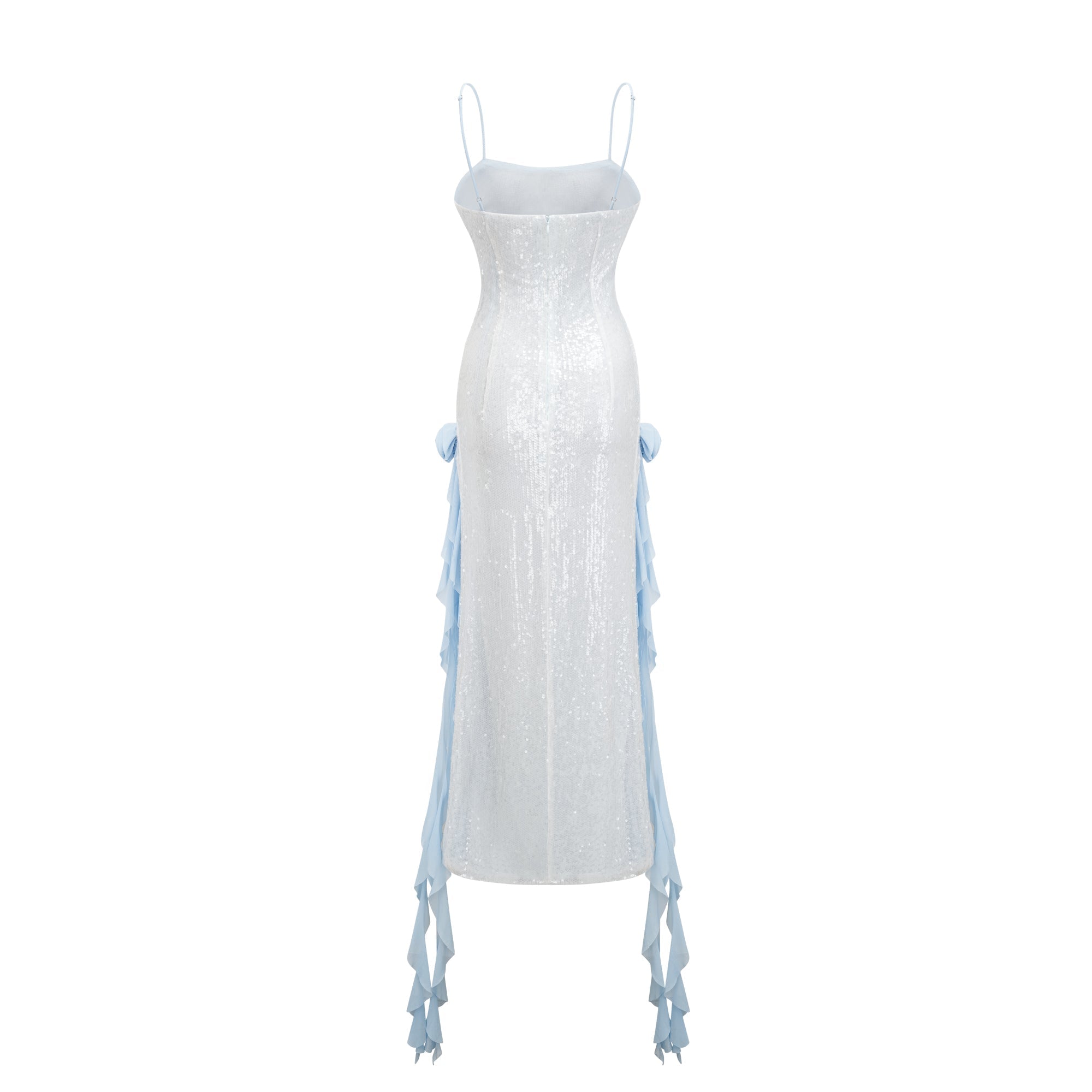 ARIANNE RUFFLED DRESS FOR WEDDING GUEST