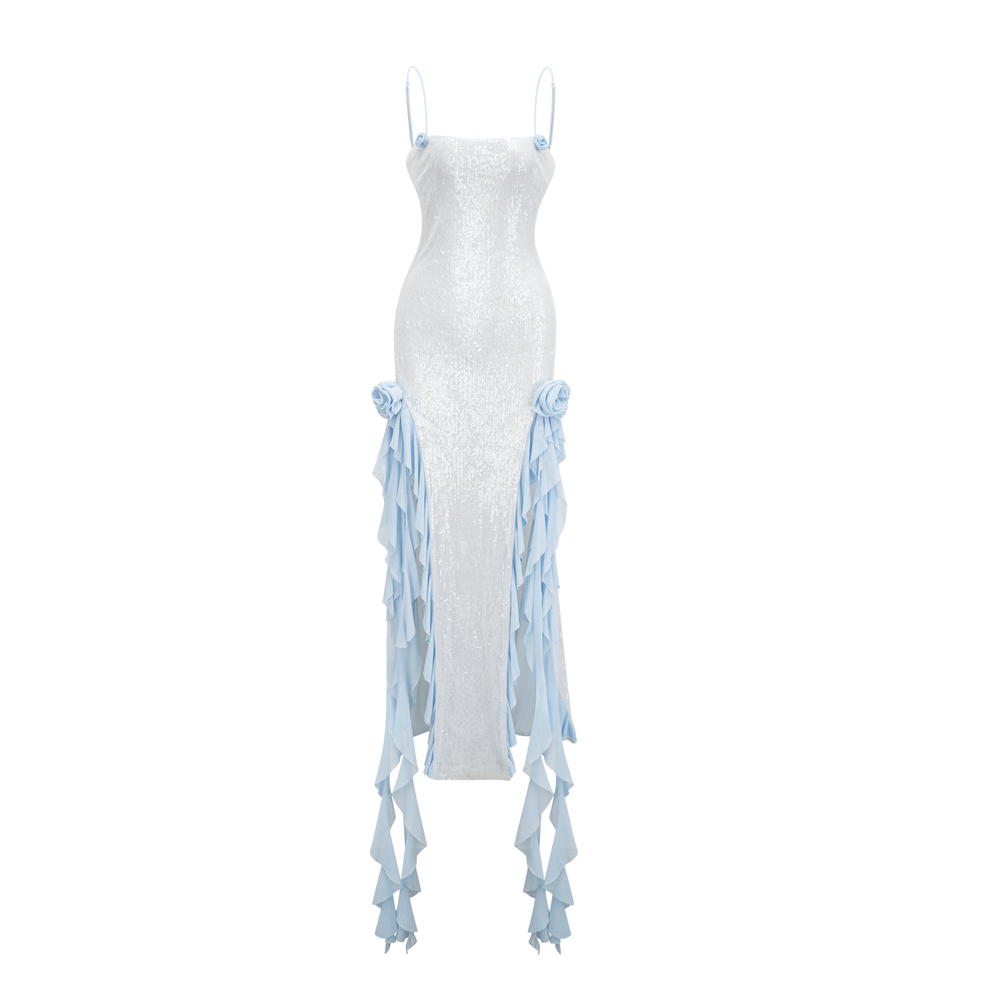 ARIANNE RUFFLED DRESS FOR WEDDING GUEST