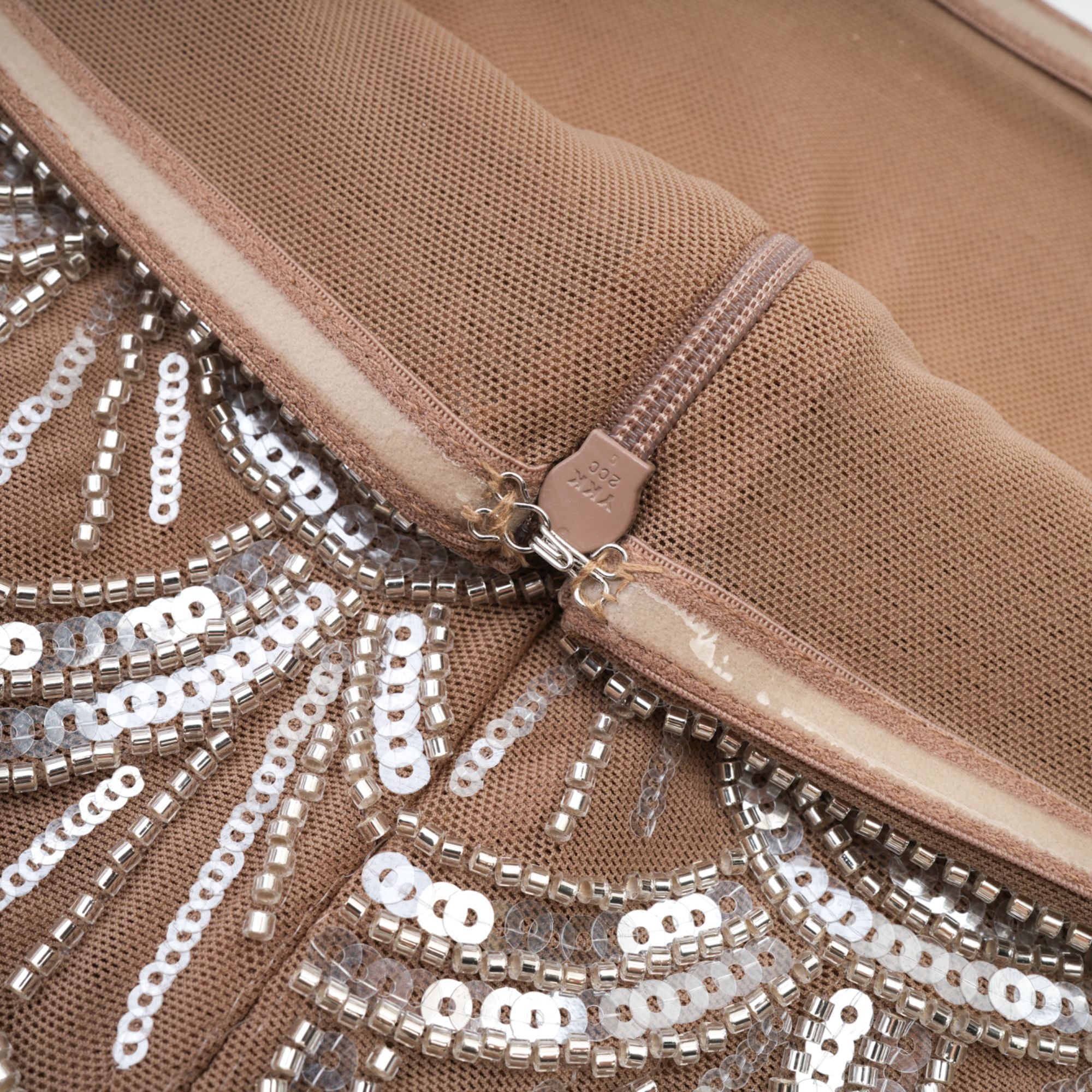 SCALY LUSTER MINI DRESS FOR EVENING PARTY