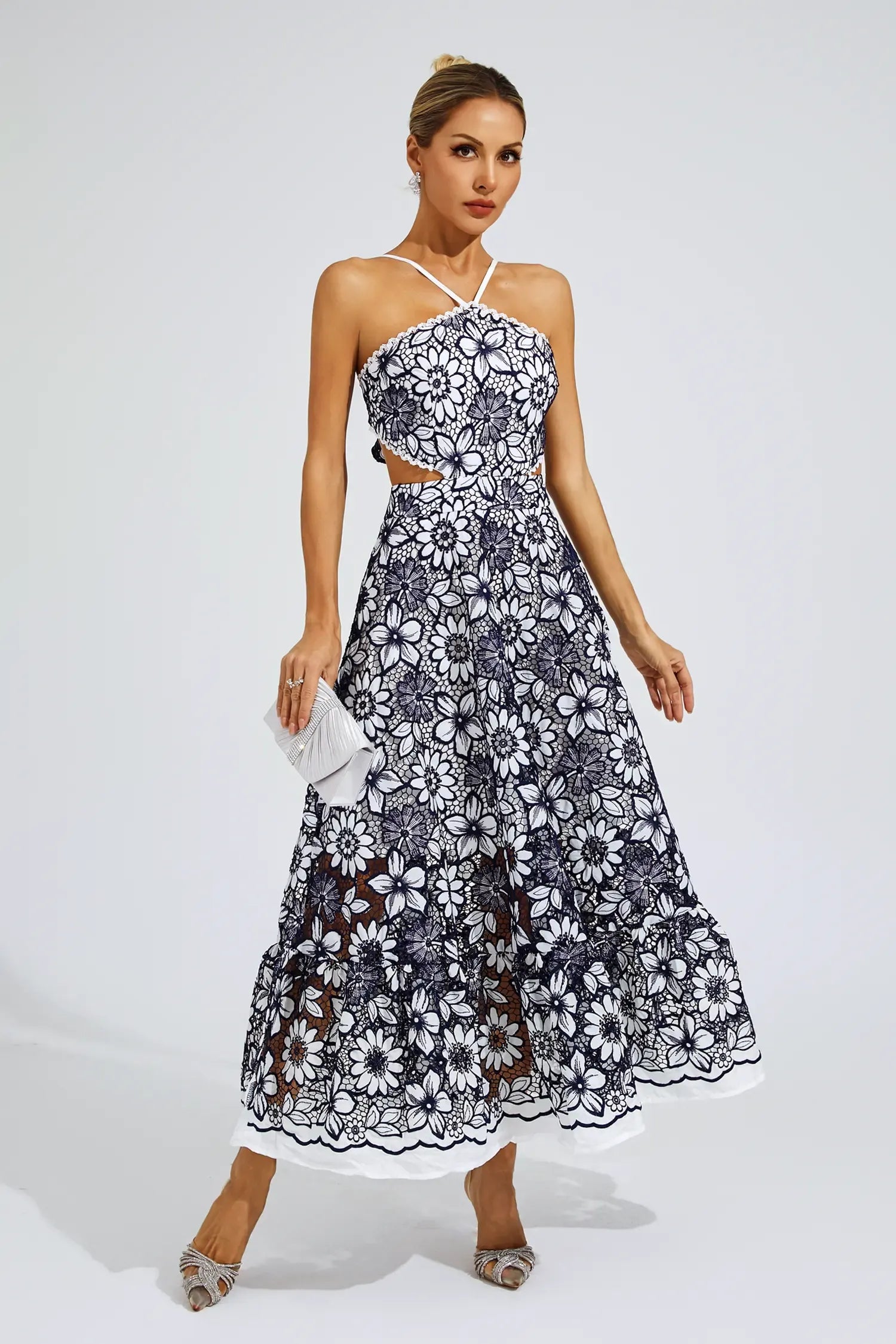LITZY MAXI DRESS FOR EVENING PARTIES