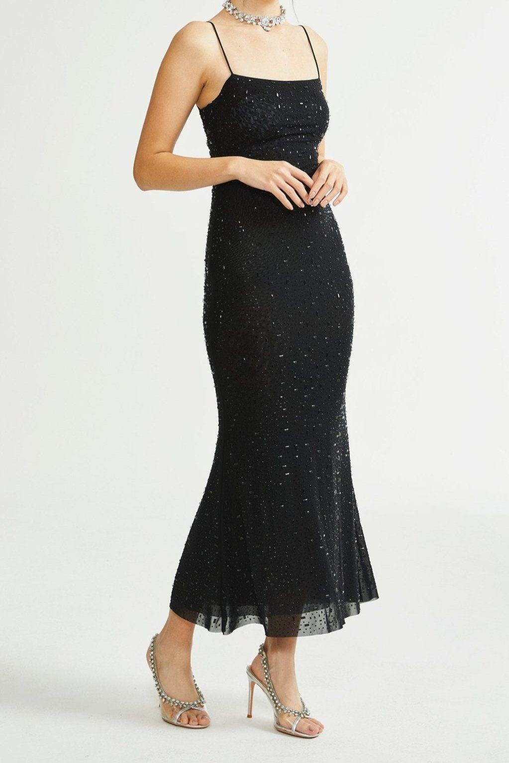 axelle-sequin-embellished-dress-990023 AXELLE SEQUIN PARTY DRESS, GLAM SILHOUETTE