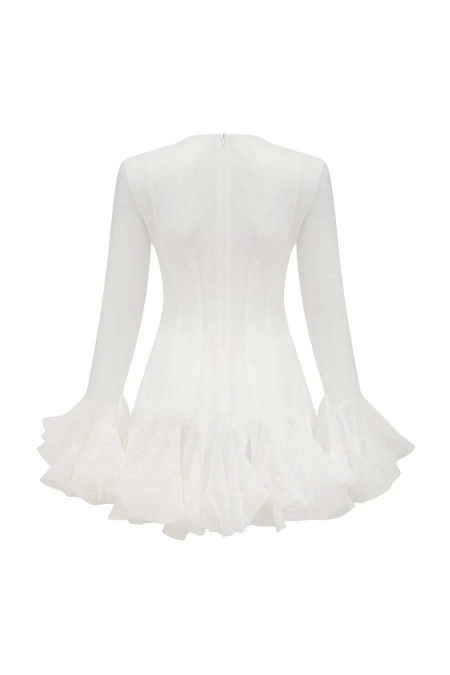 JOCELYN RUFFLED MINI DRESS FOR DAY PARTY