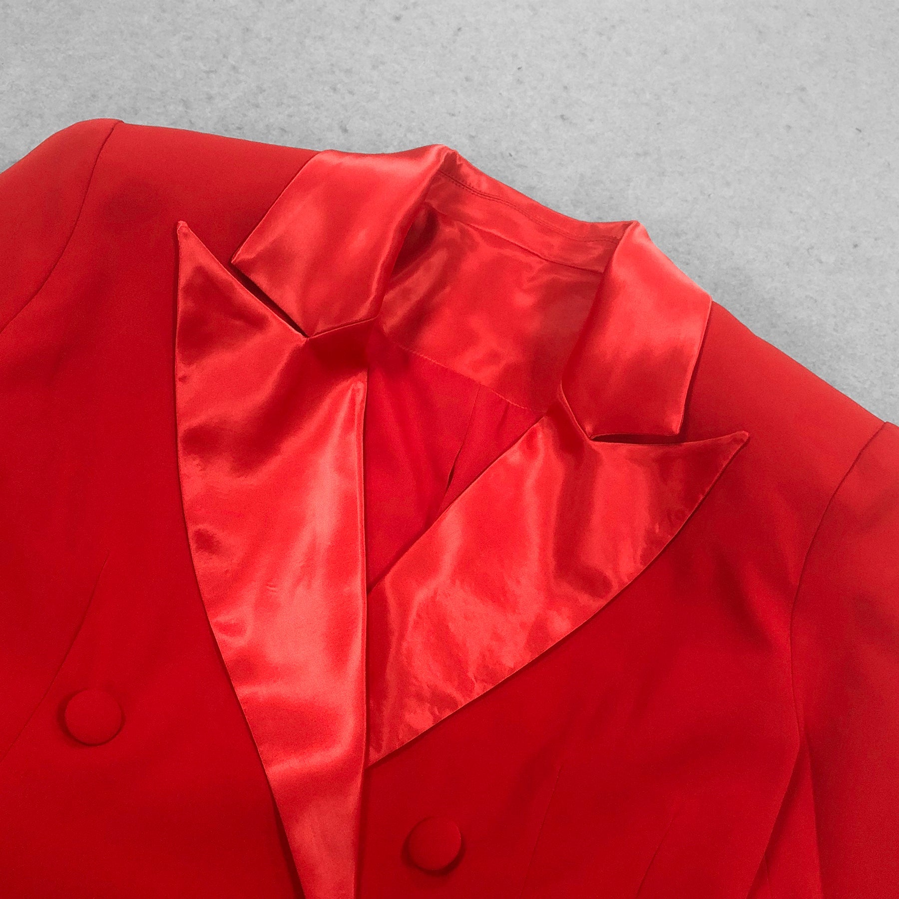 MONICA BLAZER DRESS, RED, OFFICE WEAR
