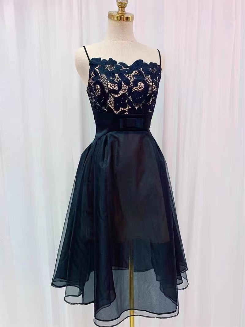 TULLE LACE CAMISOLE MINI DRESS FOR PARTY