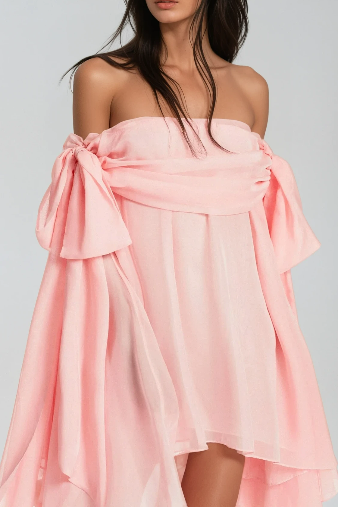 bcd4a60e-0351-41db-914d-63acf69b2eb5-Carolyn-Studio PINK OFF-SHOULDER MINI DRESS & SHORTS SET