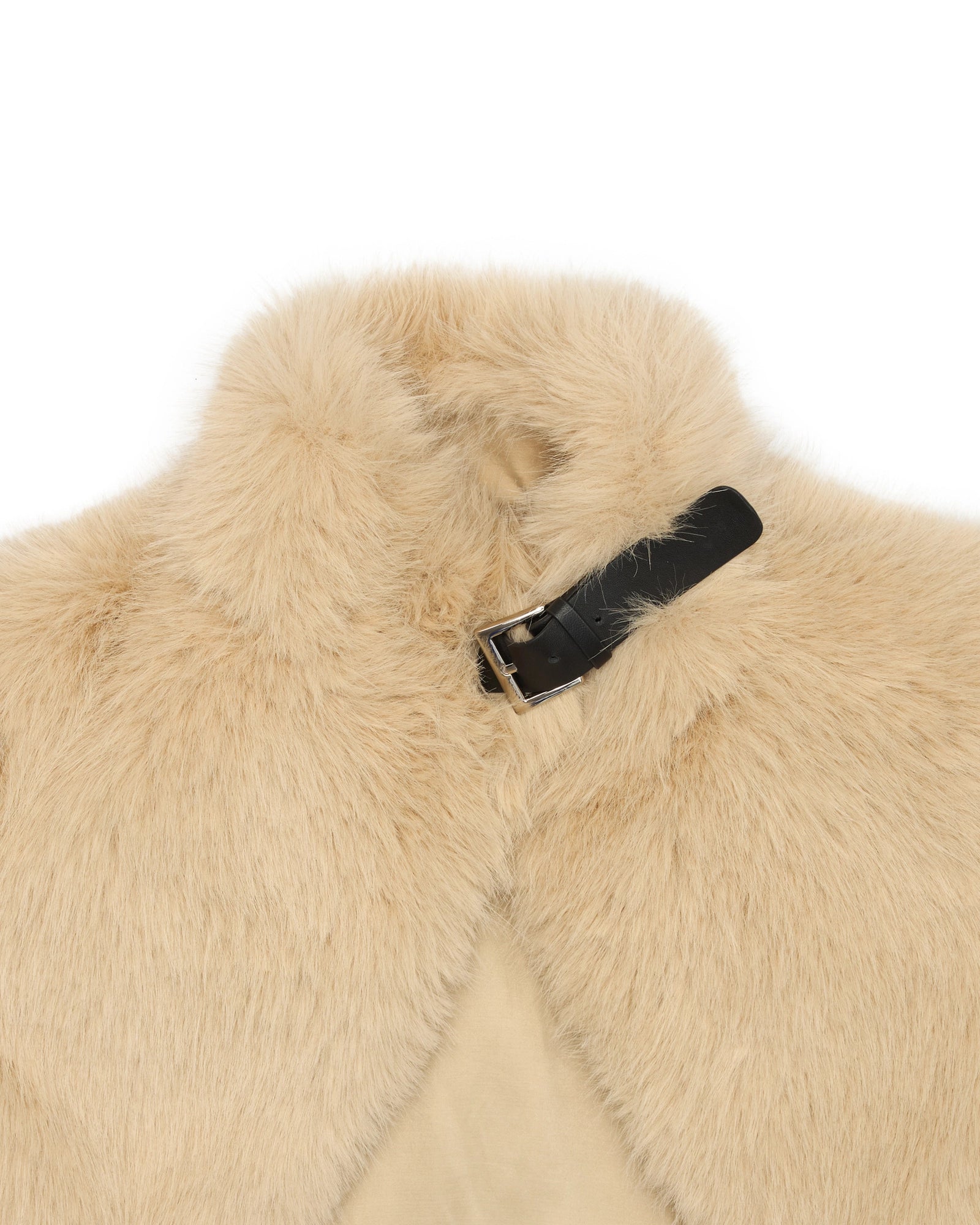 DARK APRICOT FUR SHAWL TOP, EVENING PARTY WRAP