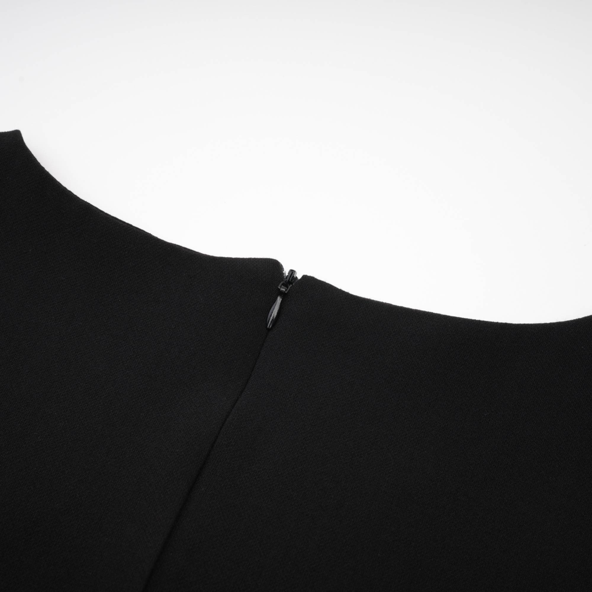CAMILLEI BOWKNOT BLACK MINI DRESS FOR COCKTAIL PARTY