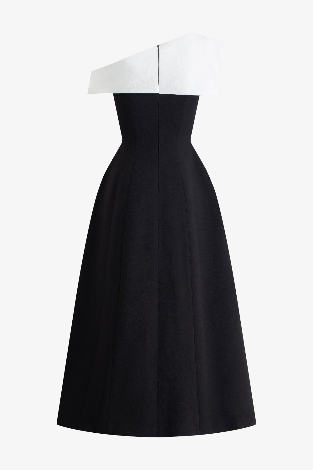 CLIO ASYMMETRIC OFF-SHOULDER COCKTAIL DRESS