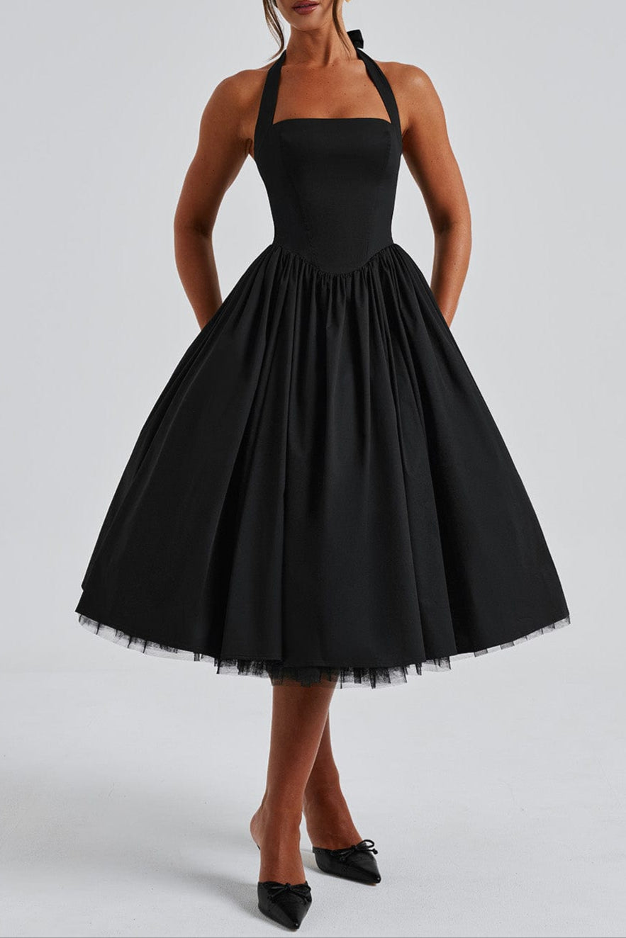 cressida-midi-dress-black-dress-babyboo-fashion-32451076980799 CRESSIDA BLACK MIDI DRESS - ELEGANT OCCASION