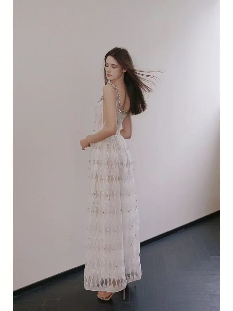 APPHIA BEAD MAXI DRESS, BOHO PARTY GOWN
